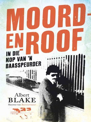 cover image of Moord-en-roof
